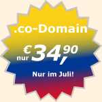CO-Domains f�r nur �34,90