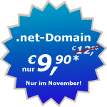 NET-Domains f�r nur �9,90 registrieren